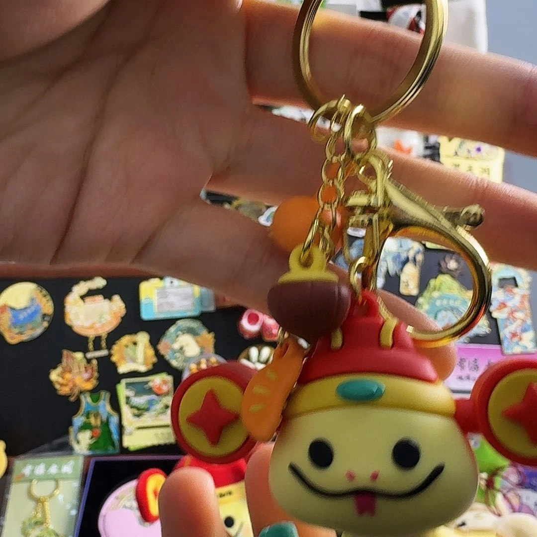 本溪文创蛇小宝钥匙链