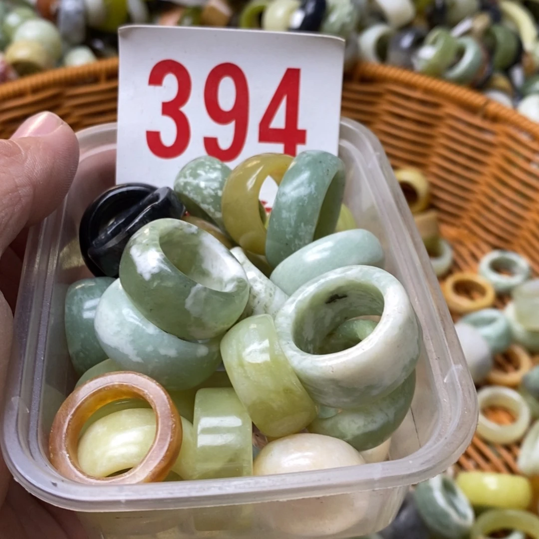 蛇纹石玉珠子未镶嵌