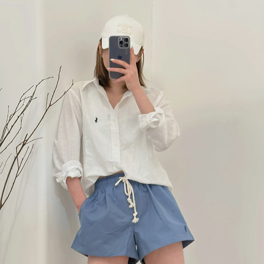 7DGZ23920 小马刺绣标短裤