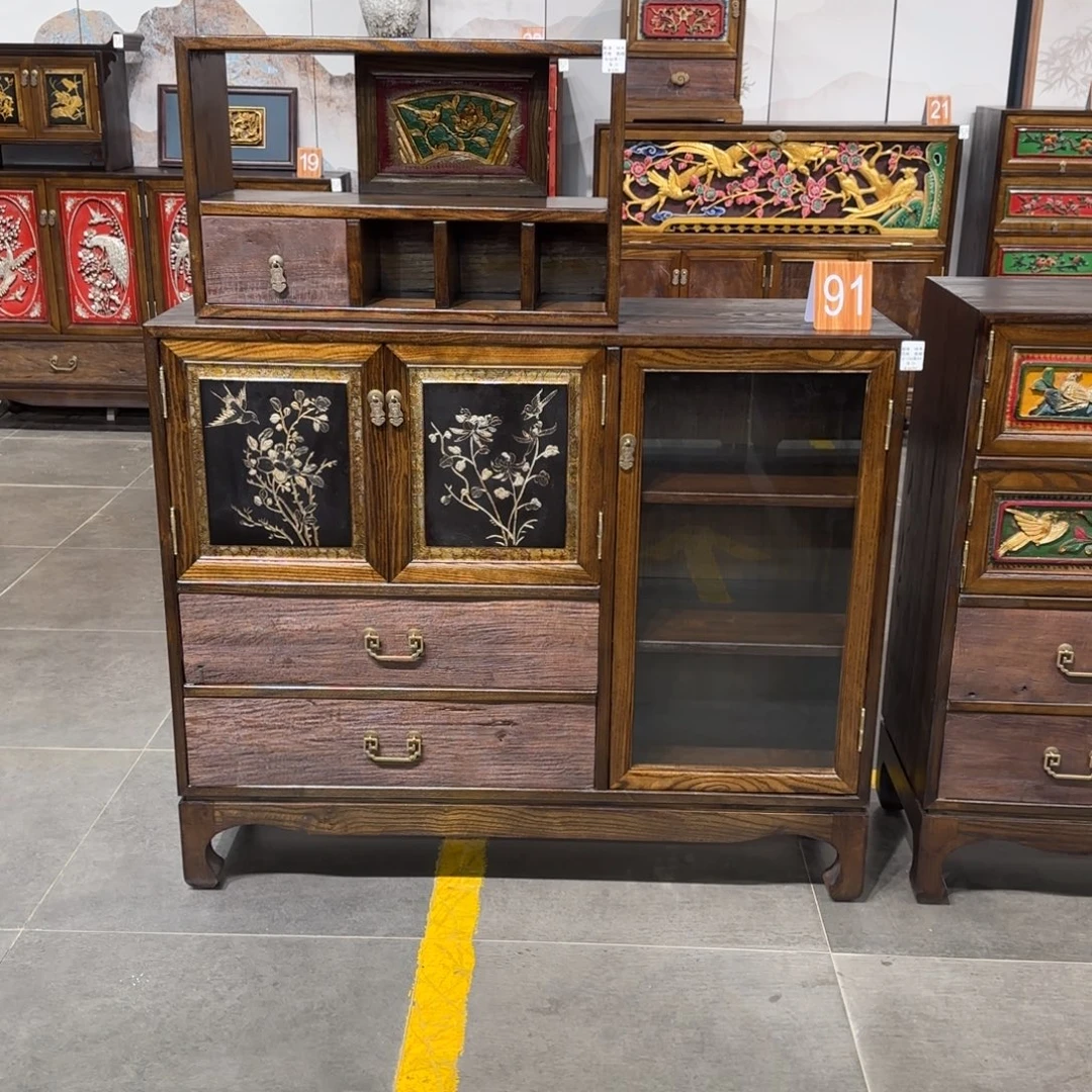 刘***姐复古家具茶水柜边柜