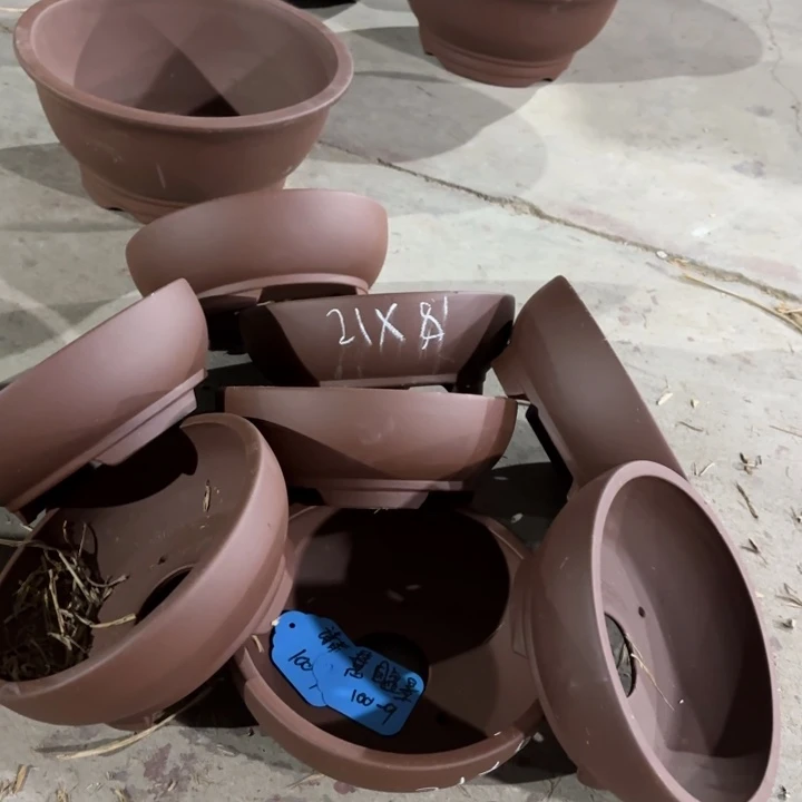 紫砂花盆              100-9
