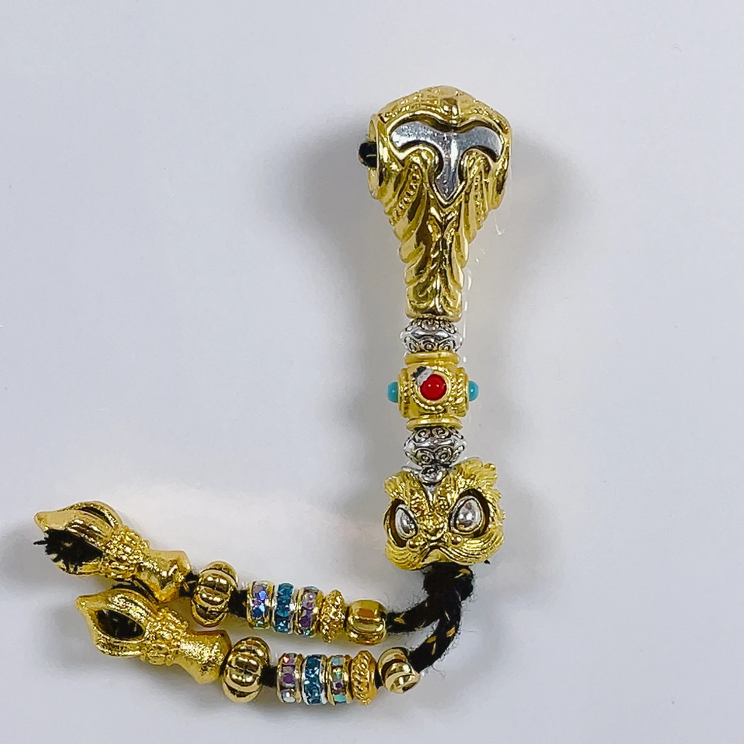 07号新款埃奎斯三通弟子珠文玩配饰