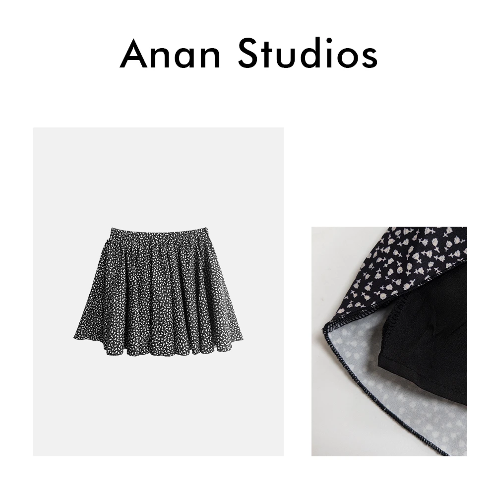 【以花之名】新款韩系少女碎花半身裙