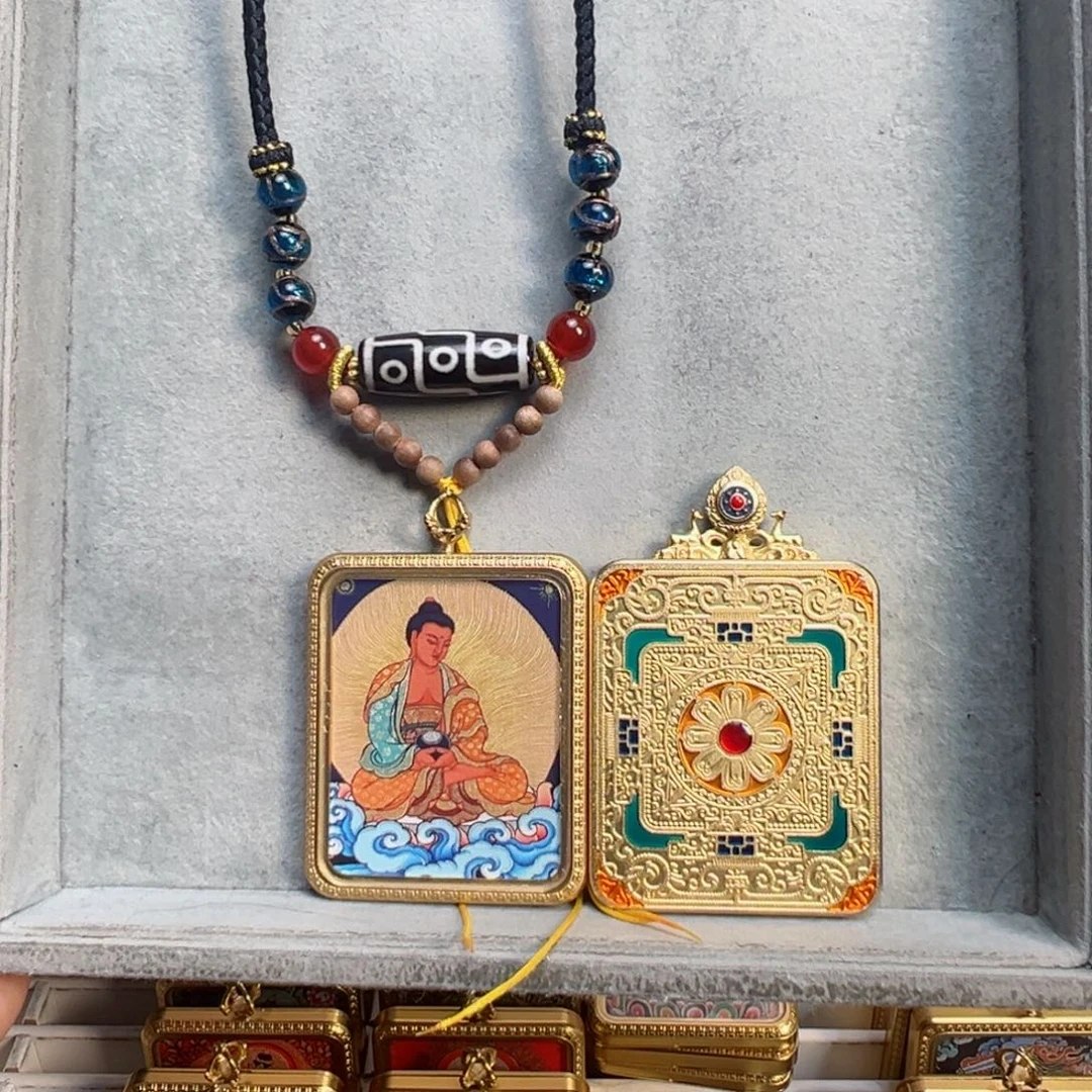 吊坠单面阿弥绳子