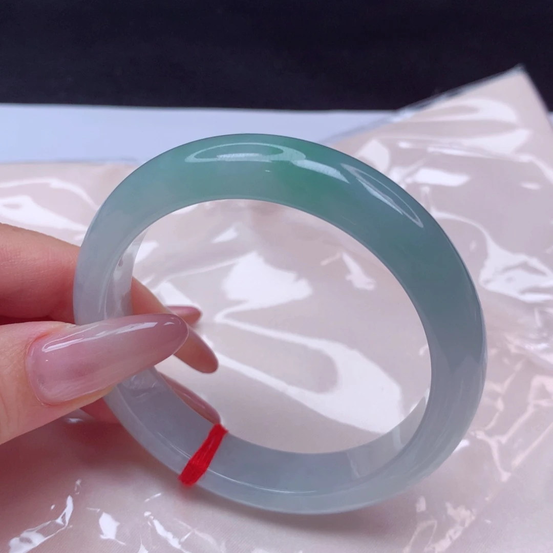 未镶嵌手镯翡翠寧**遠手镯55