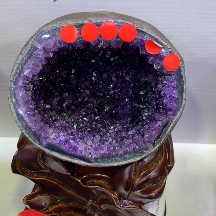 紫晶大型摆件（非配饰）未镶嵌蛋