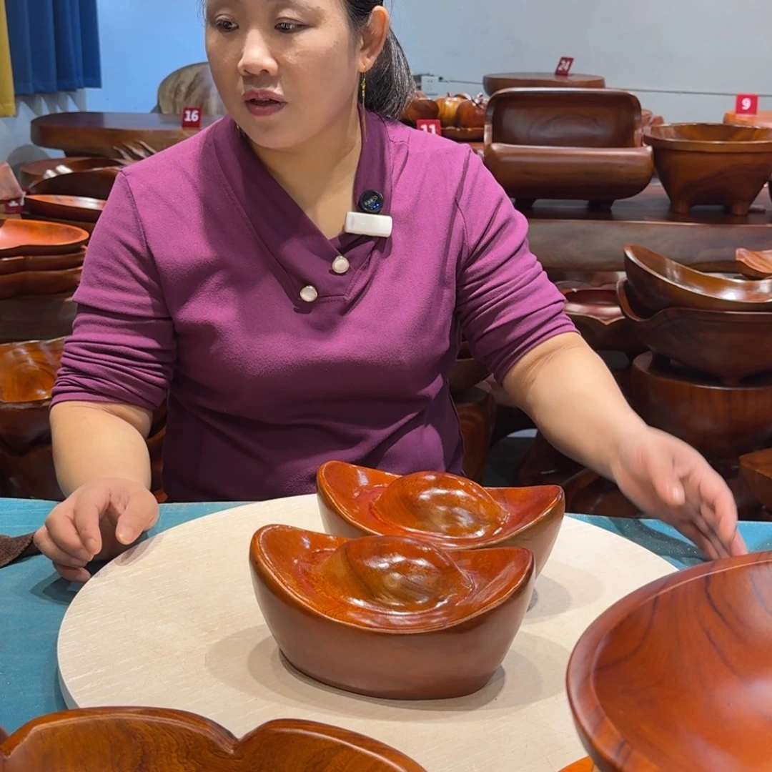 木元宝20*14*9 香樟实木
