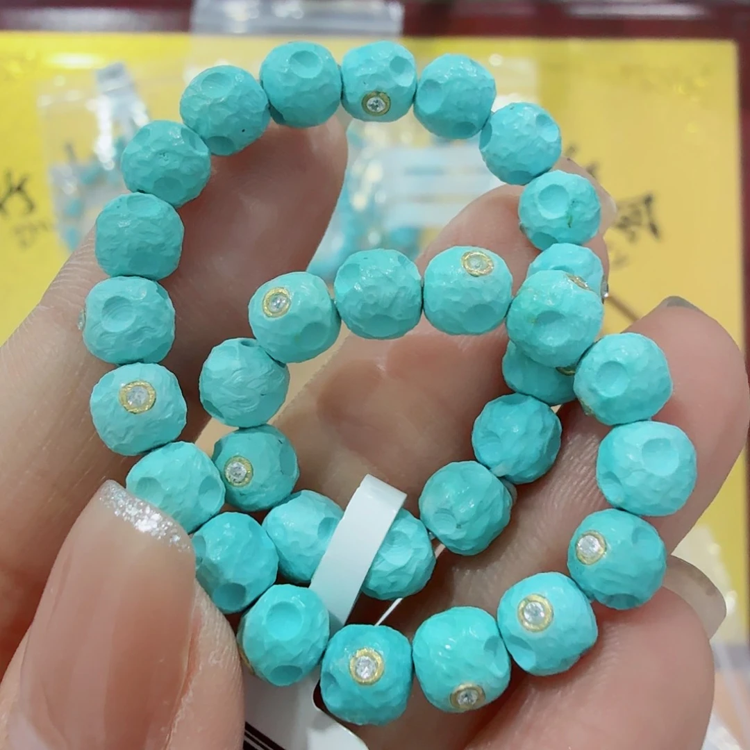 未镶嵌绿松石珠宝奇石