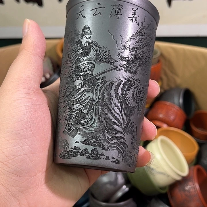 茶杯紫砂全手工紫砂主人杯
