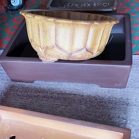 紫砂花盆阅*…宜兴紫砂工艺品