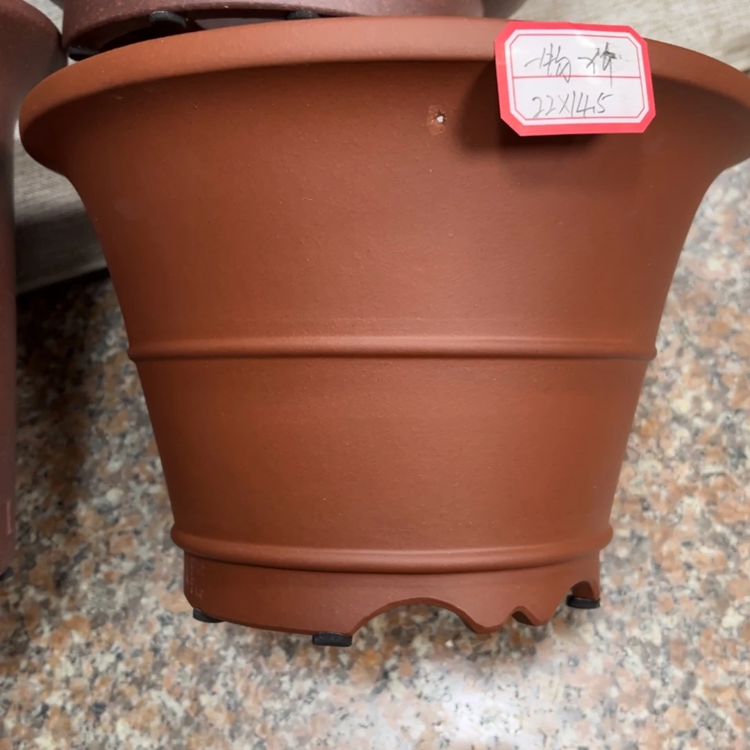 紫砂高温正宗手工花盆