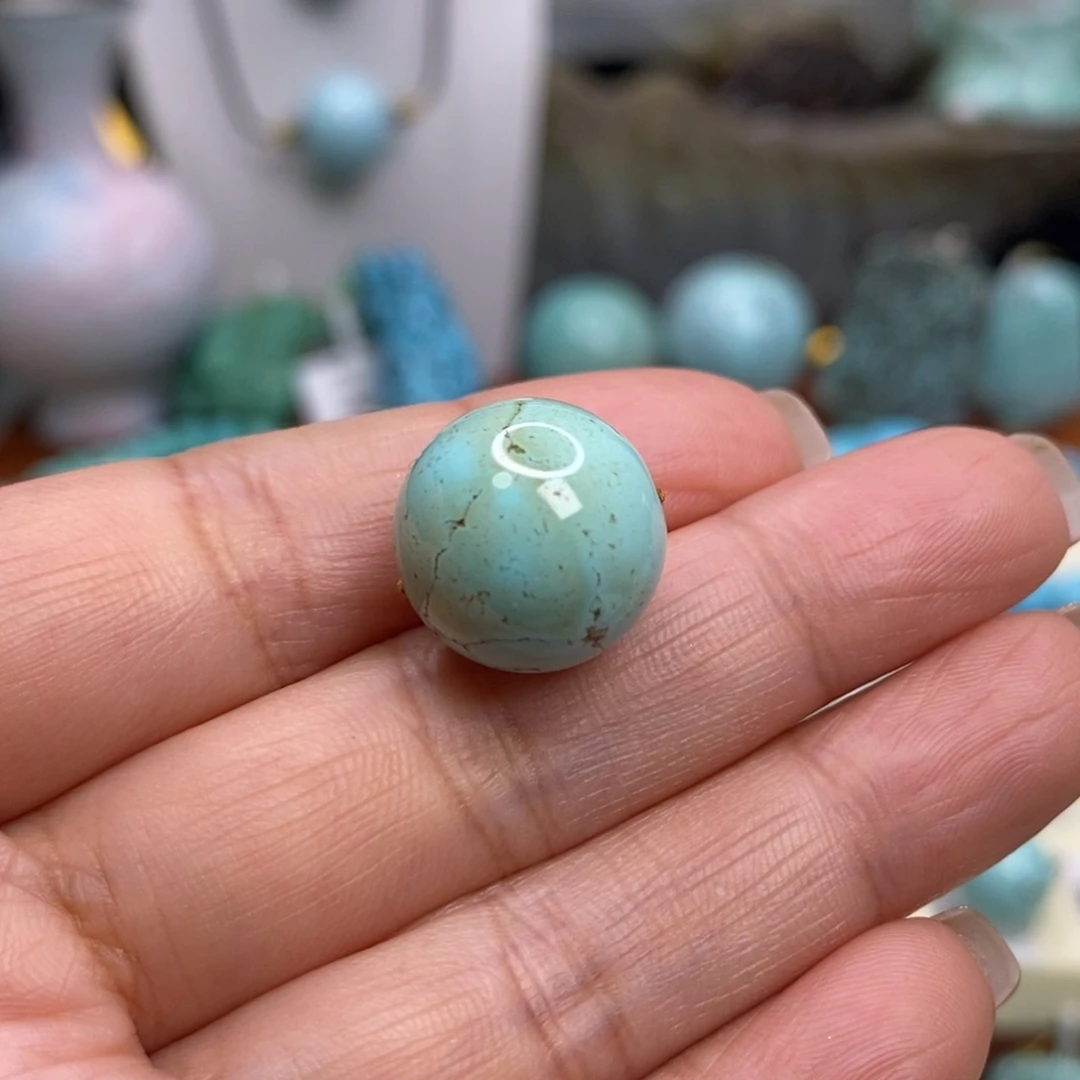 绿松石未镶嵌珠宝奇石14.3