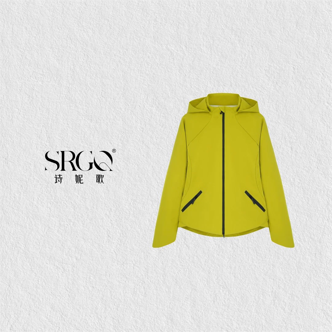 诗妮歌 | 冲锋衣“暖壳”户外通勤日常锁温御寒连帽款外套