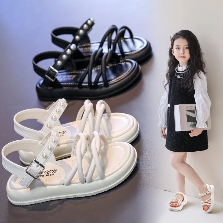 凉鞋韩版女防滑镂空夏季童鞋大童公主鞋学生沙滩鞋鞋子男