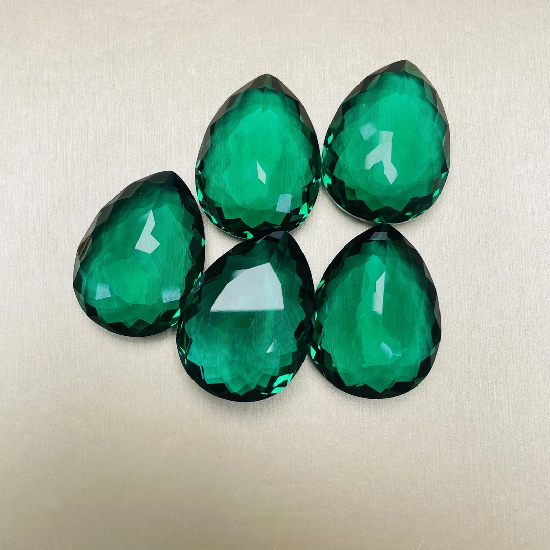 【誉青甄选】F482-2大绿水滴裸石多样性发一件