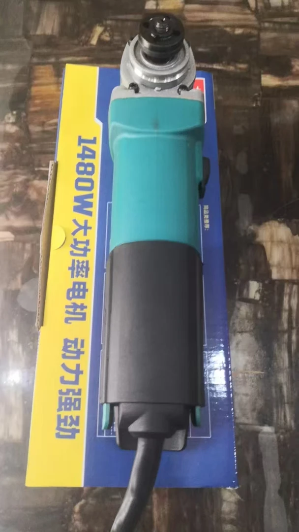 【带十张切割片】侧开角磨机抛光打磨家用工具   汽修工具