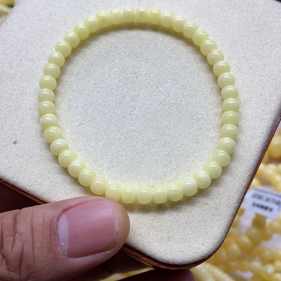 蜜蜡未镶嵌手链蜜蜡