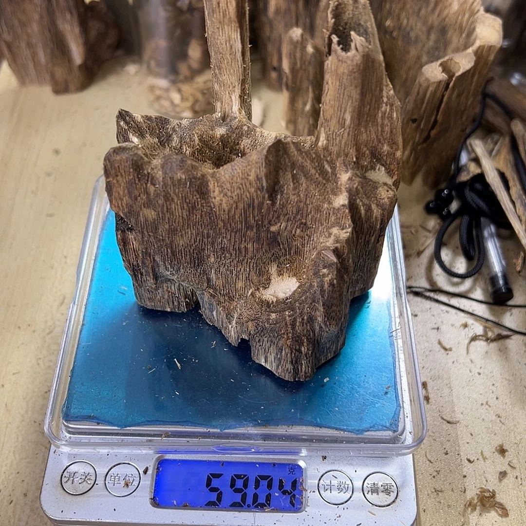 香料绿奇楠虫漏59克白棋