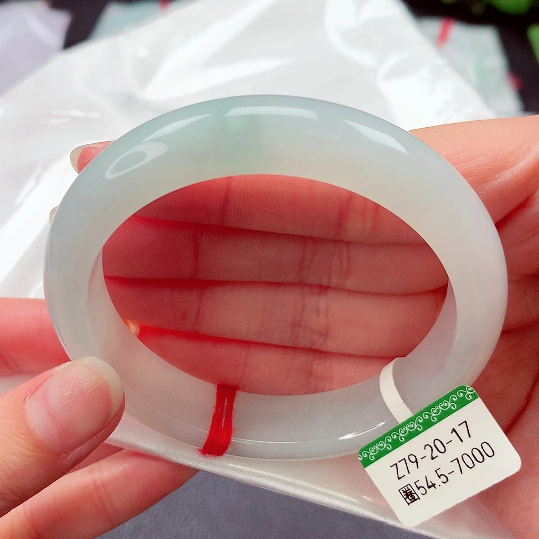 翡翠未镶嵌手镯缅甸天然a货翡翠手镯