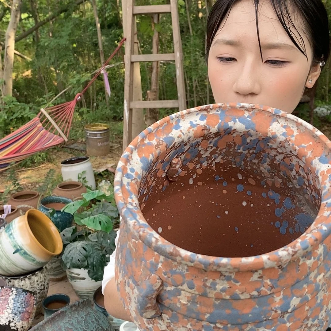 紫砂花盆瑕疵20/25