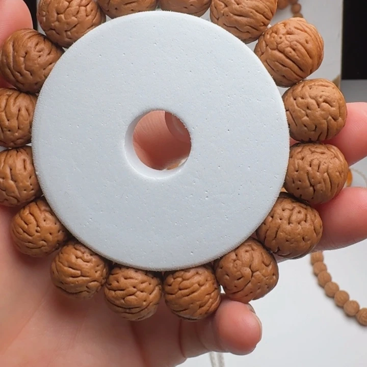 桃核手串18➕肌肉地雷单圈