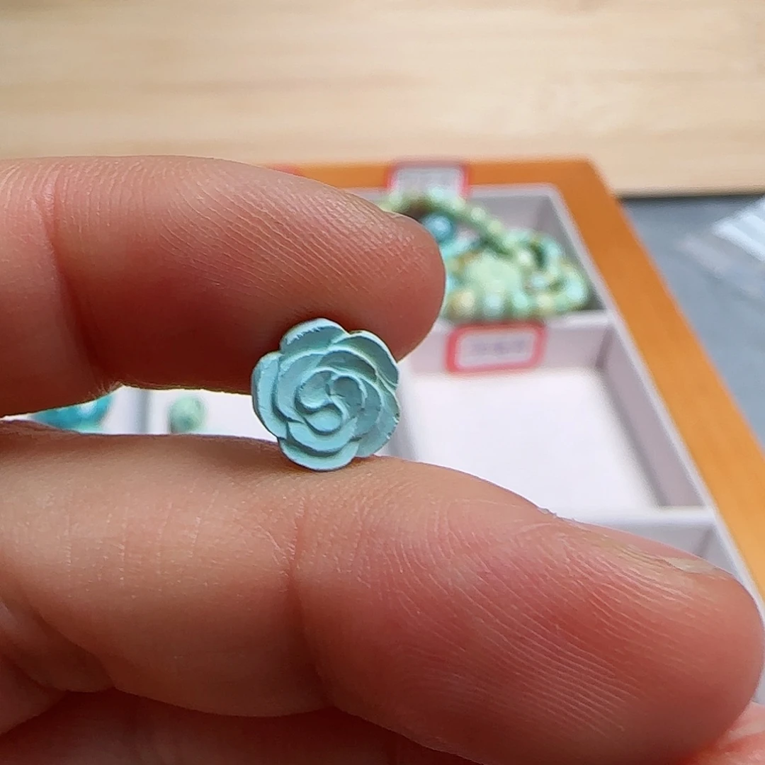 绿松石珠宝半成品未镶嵌