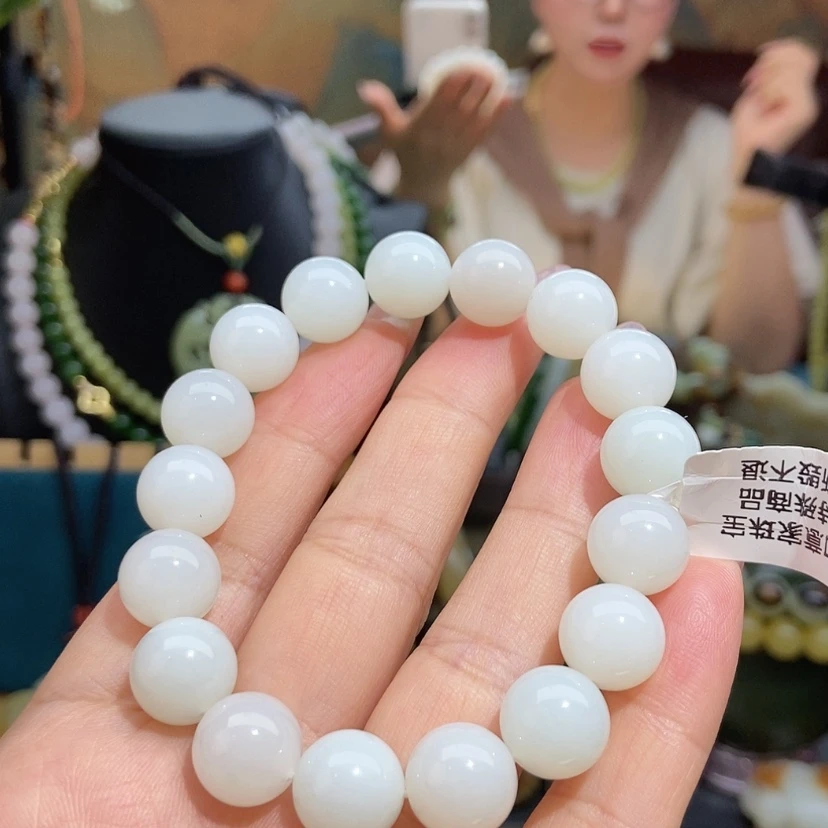 【闪购商品】未镶嵌手链和田玉（糖玉）