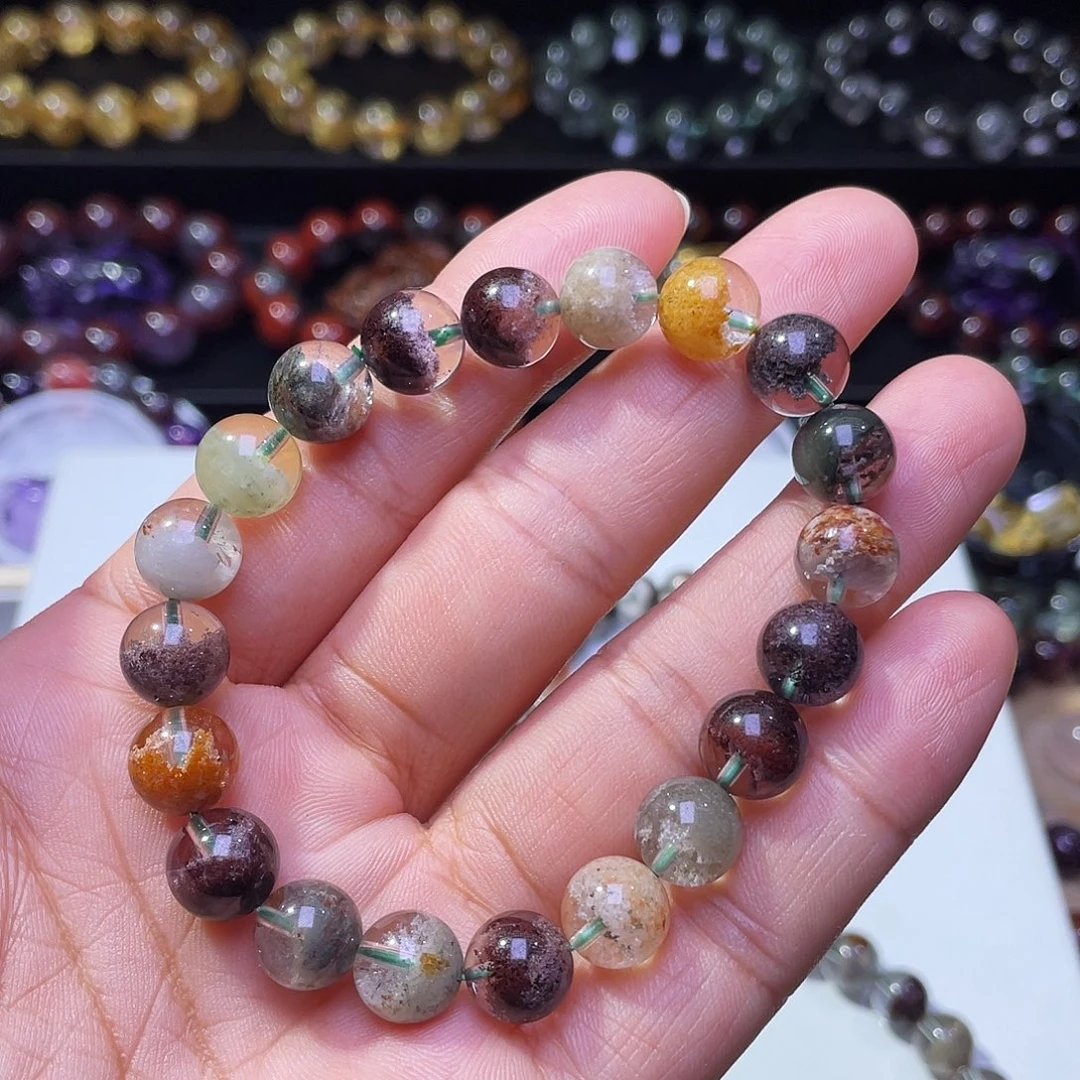 水晶未镶嵌手链四季幽灵10+m