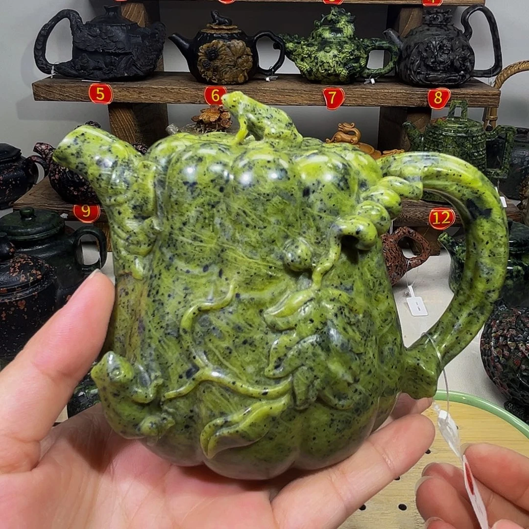 认***悔石材藏玉药王石高南瓜
