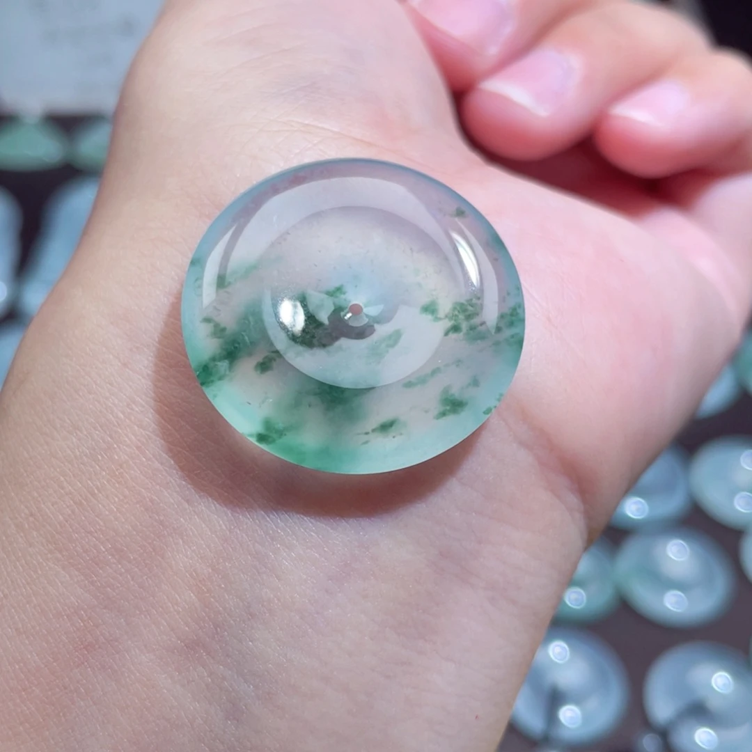 颈饰未镶嵌翡翠扣子