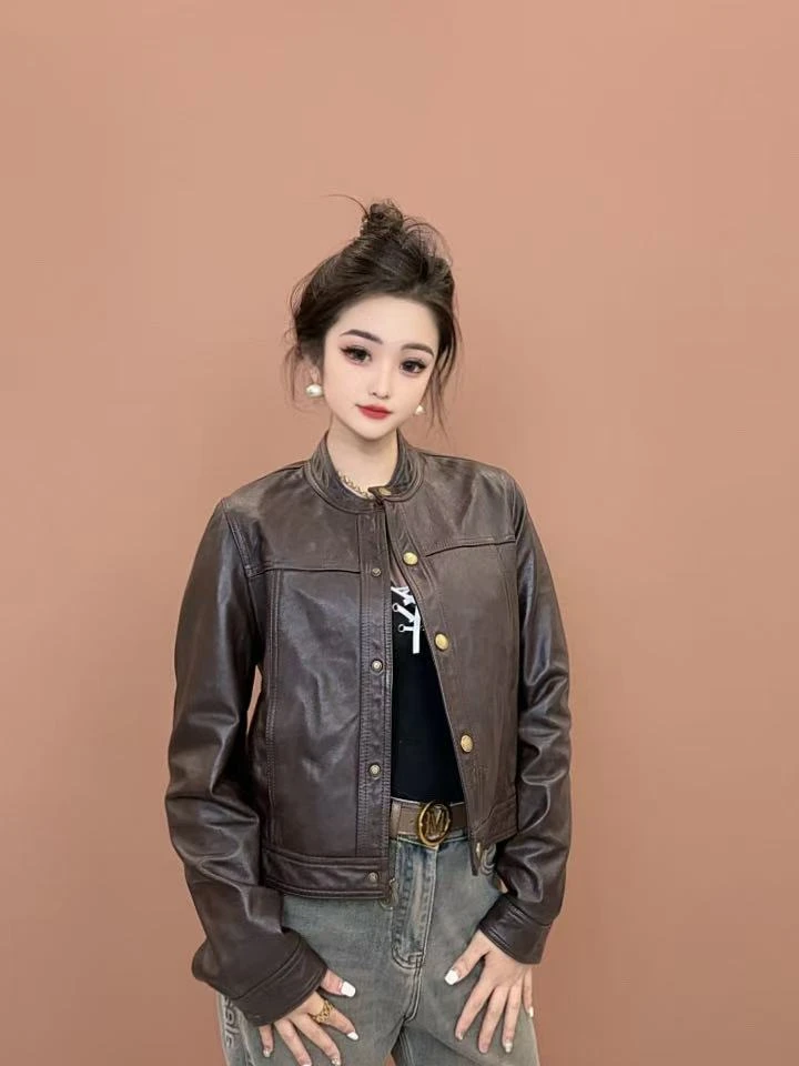 SF 2025设计师绵羊皮皮衣59290