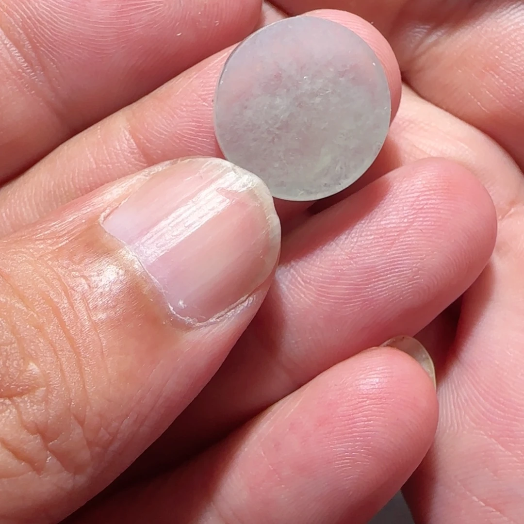 定制翡翠未镶嵌天然翡翠无事牌