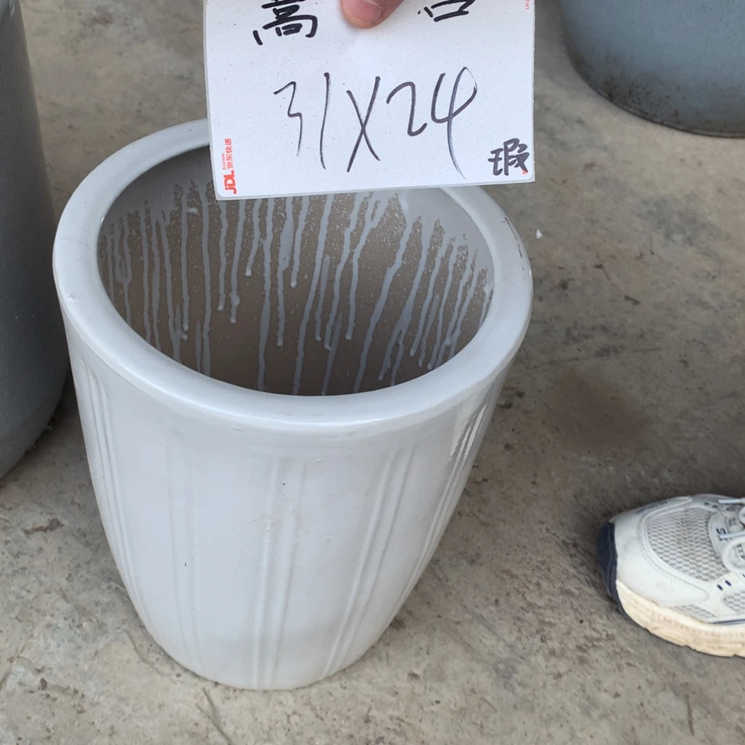 瑕疵高温陶瓷花盆