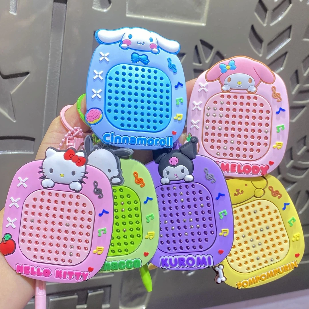 创意解压磁吸钢珠画板钥匙扣随手画消磨时间磁力珠钥匙链书包挂饰