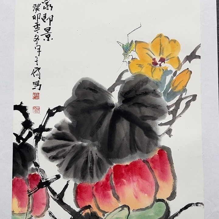 国画书画作品多次