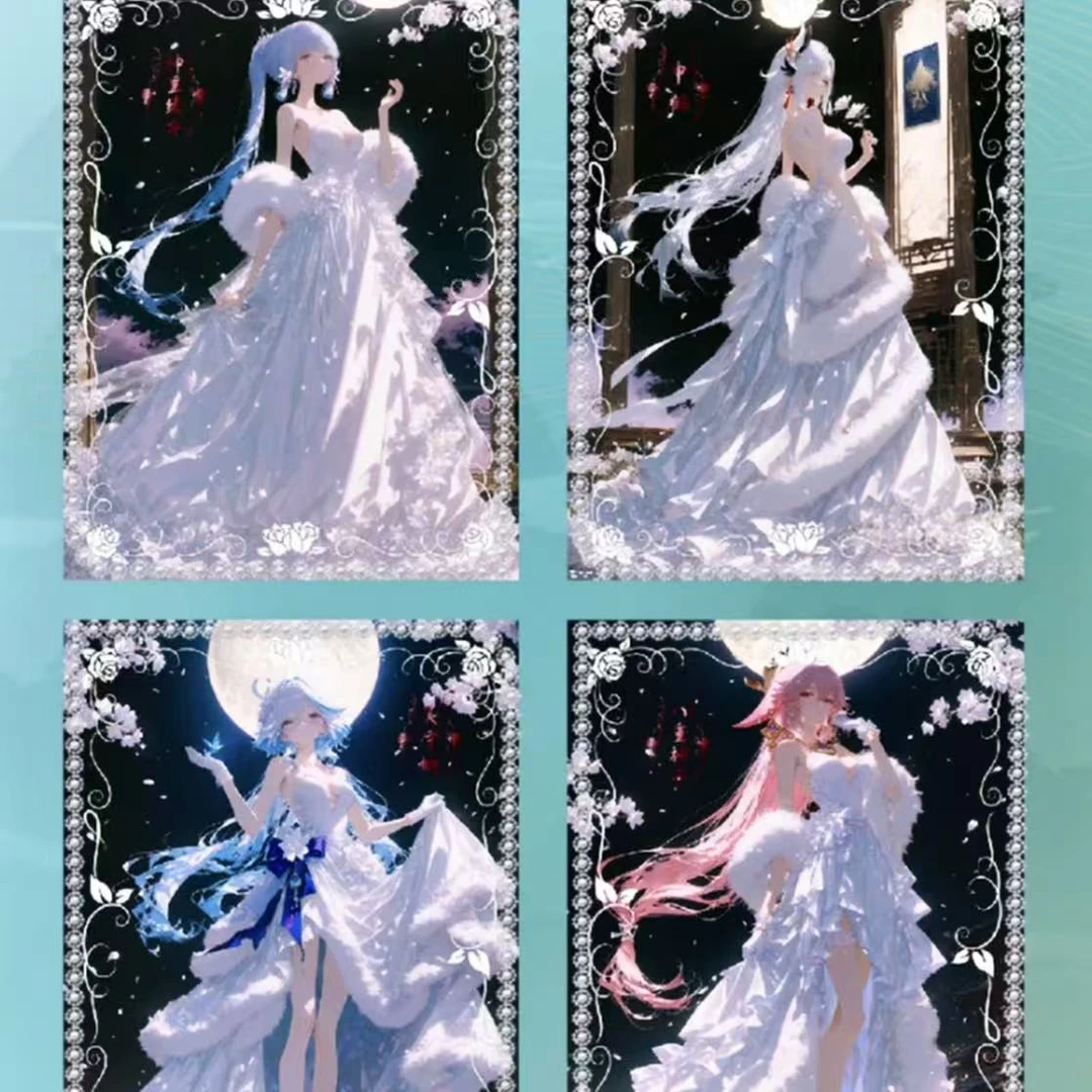 姜姜拆【国色天香】亦卡社A5亚克力 二次元卡牌 (盲盒默认代拆)