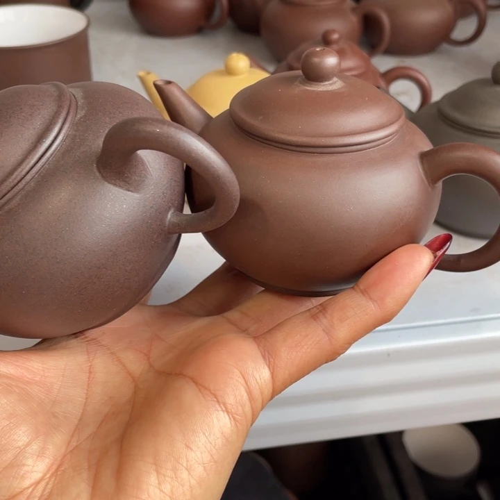 紫砂茶壶?***司拼紫紫泥有瑕