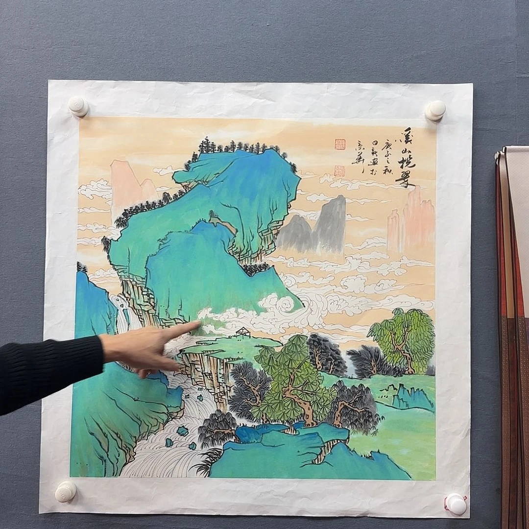 书法书法作品多次参加