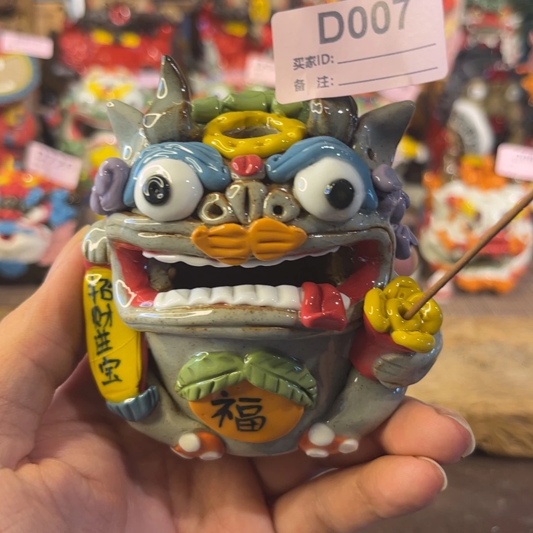 泥塑纯手工茶宠摆件