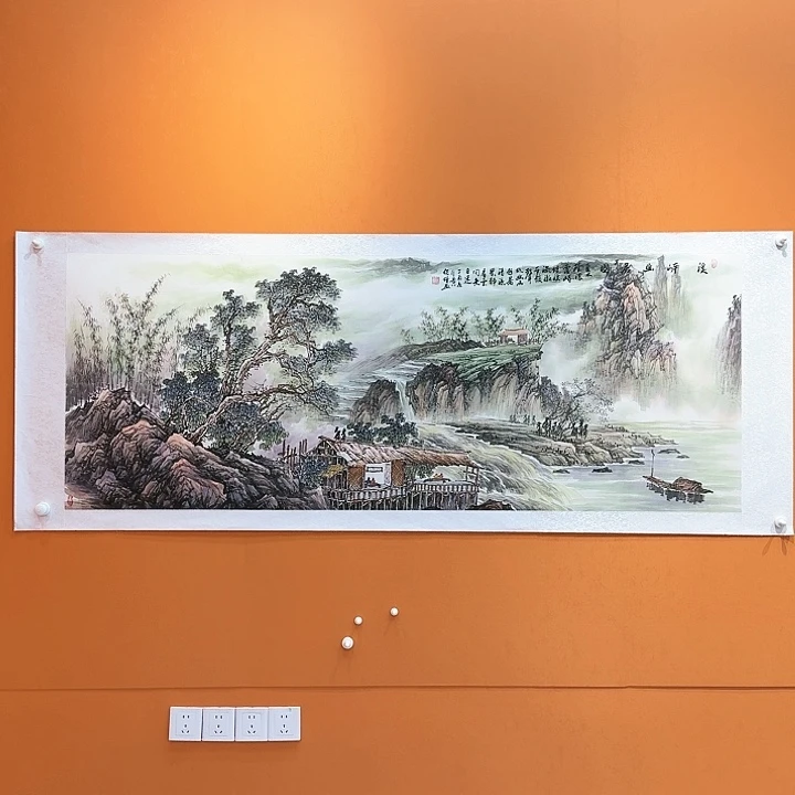 国画书法作品多次参加