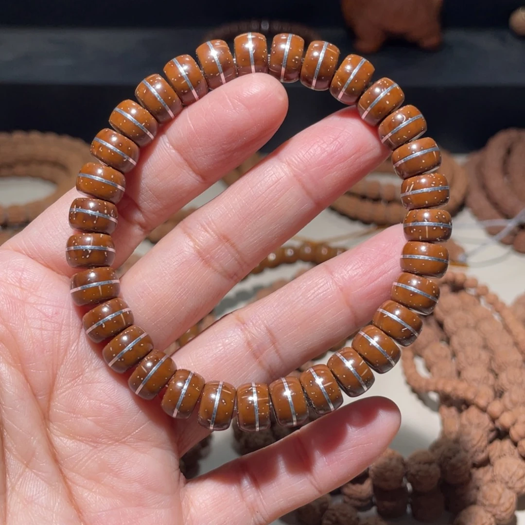 金刚菩提手串紫金鼠手串9.5