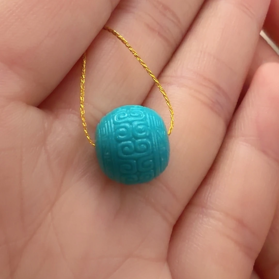 绿松石未镶嵌颈饰