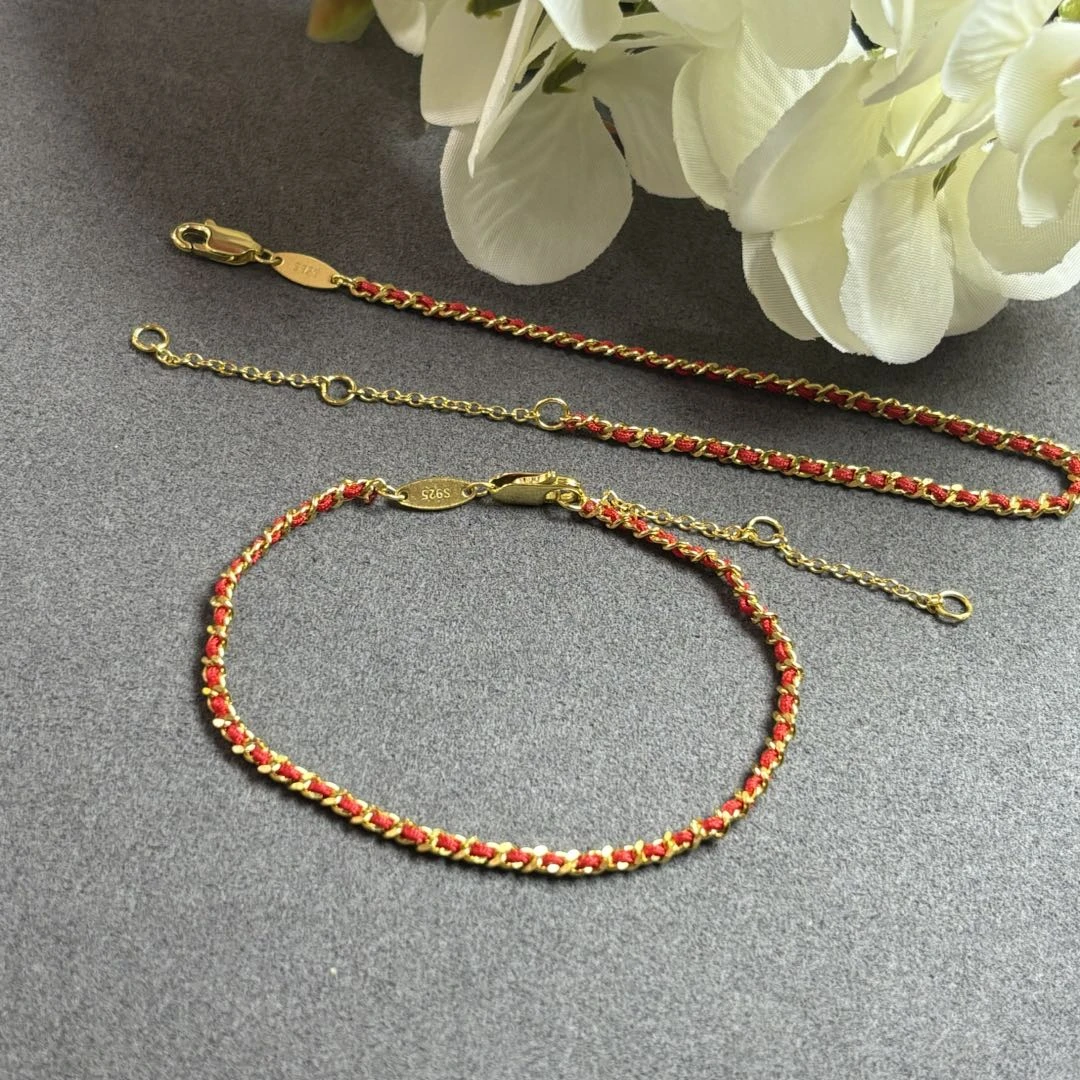 925银银制品 【星浩好物】s925银手绳 QT110H238【多样性发一件】