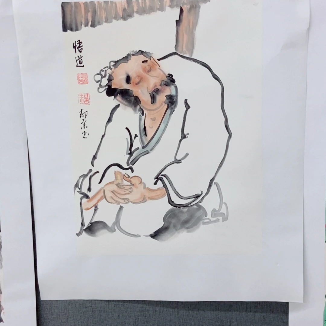 简***单国画手写手绘国画93