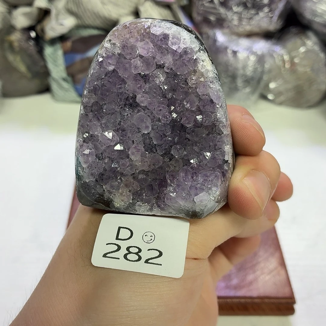 未镶嵌摆件紫晶紫水晶
