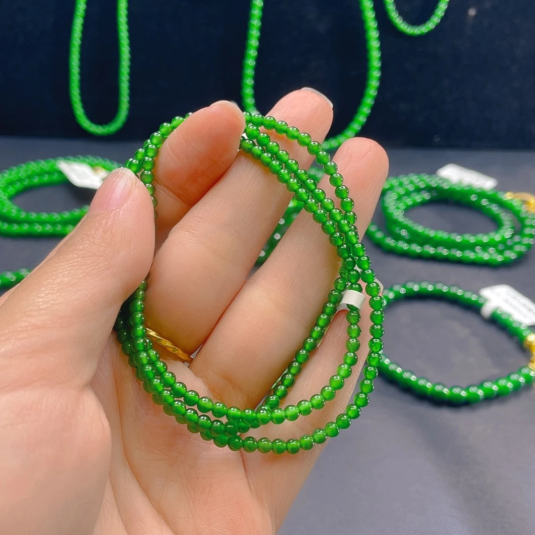 翡翠未镶嵌颈饰卡3