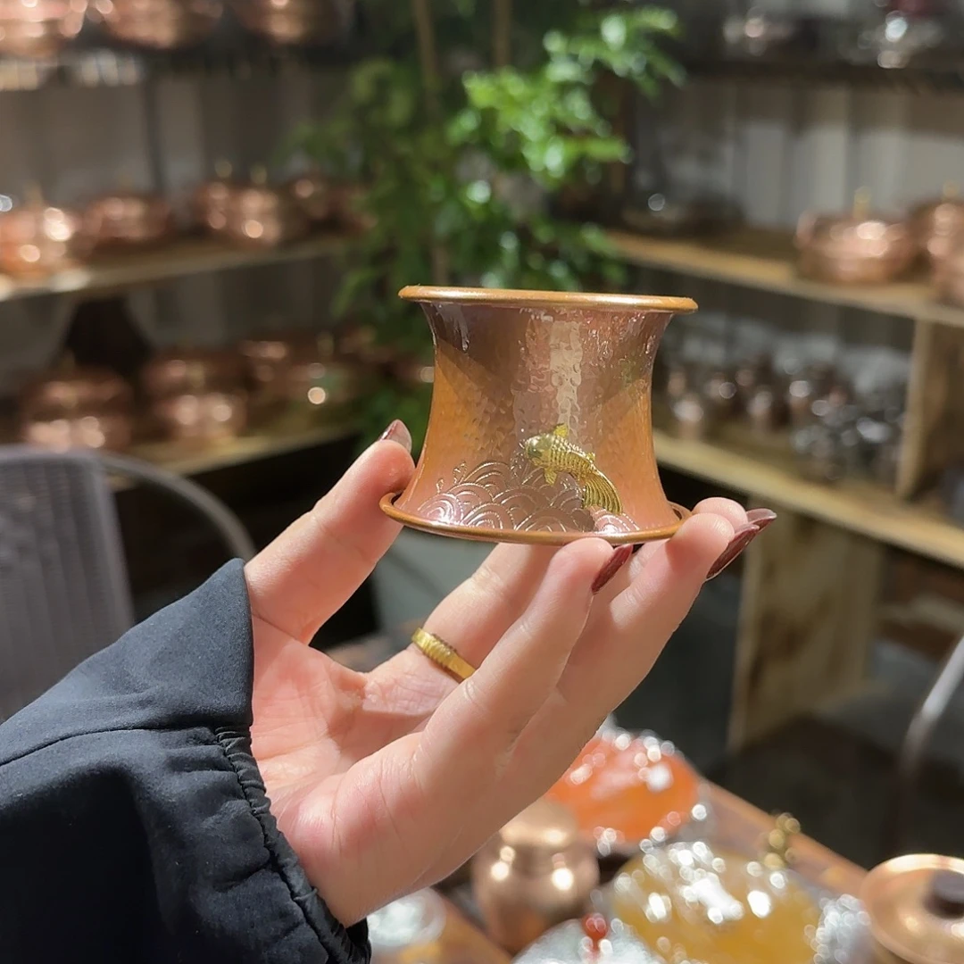 紫铜手工制作摆件