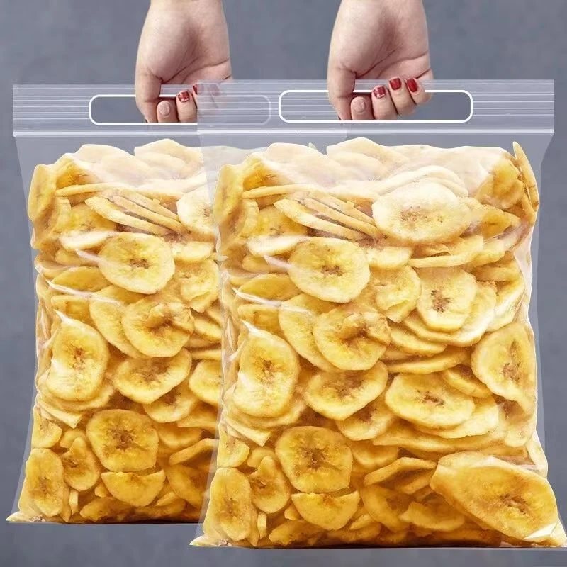 香蕉干新货非油炸香蕉片脆酥水果干原味香脆休闲小零食散装