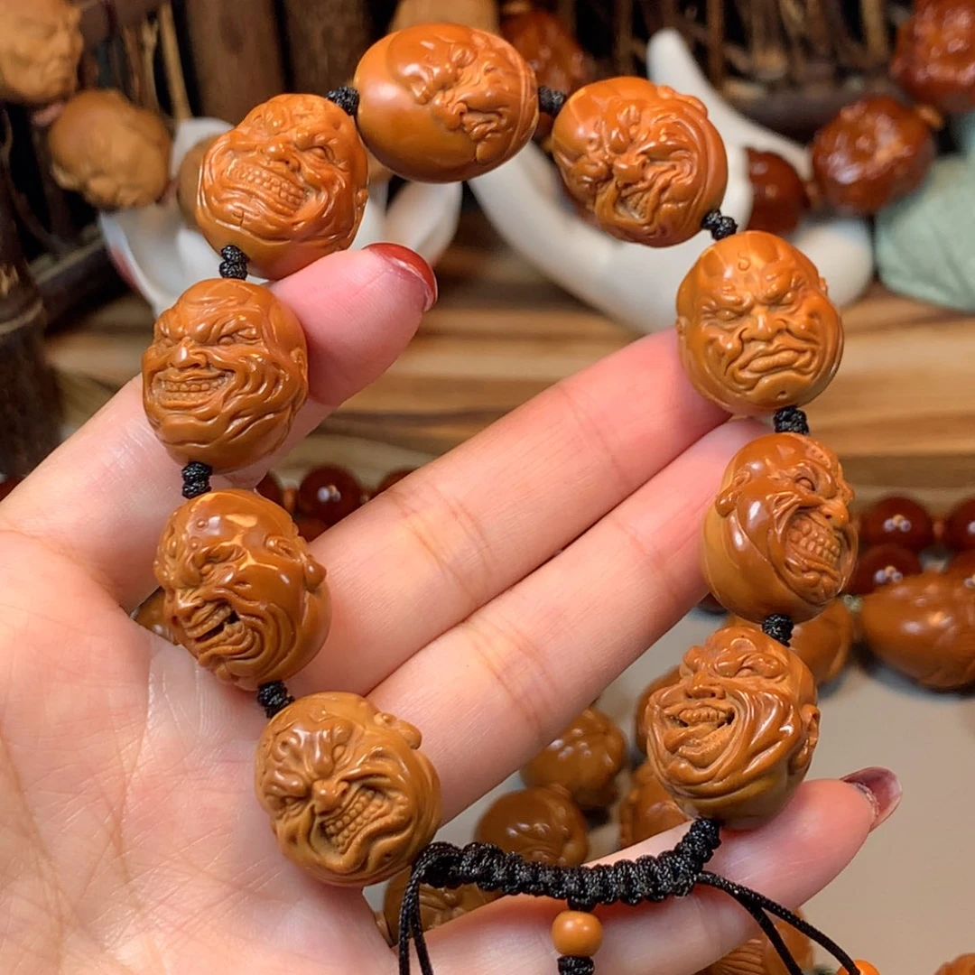 手串/手链橄榄核w橄榄核恶僧手串