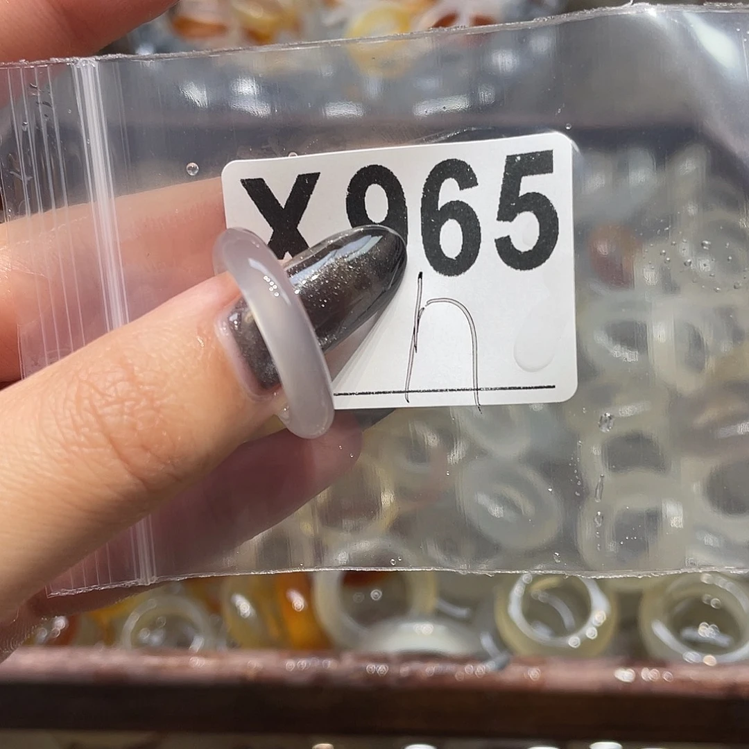 玛瑙/玉髓未镶嵌戒指965